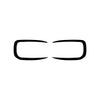 BMW 1-Series F20 F21 Black Side Vent C Canards Splitter (2015–2019)