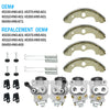 Honda Foreman 450 TRX450 Front Brake Wheel Cylinders & Shoes Pin (1998–2004)
