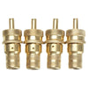 Motorcycles Car - Pure Copper 3 x TPMS Valve Tee Adapter Connectors