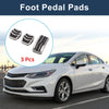 Ford Focus MK2 (2004-2011) Silver Tone 3 x Foot Accelerator Pedal Covers