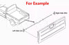 Nissan D21 Rear Tailgate Lock Latch (1985-1997)