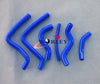 Honda CR125R Aluminum Radiator + Blue Silicone Hose (2002-2003)
