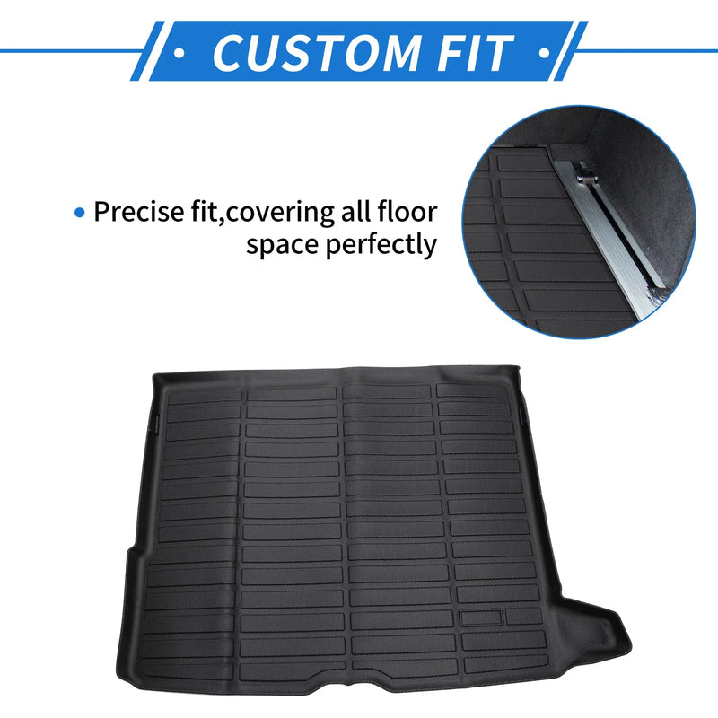 Mercedes Benz GLC 2016-2022 Long Grid Pattern Cargo Liner Rear Trunk Mat