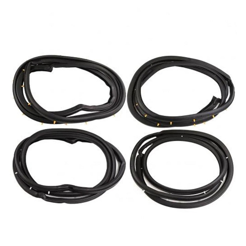 Door Rubber Seal Weatherstrip Set 4 Fits Mazda 323 GLC GL RWD 5D WAG 1977-80 D07