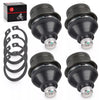 Suzuki Vinson 500 Eiger 400 500 Upper Lower 4x Ball Joints (2003–2009)