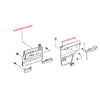 Toyota Land Cruiser KZJ77 LJ79 Front Rear Door Glass Weatherstrip