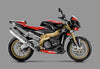 Aprilia Tuono 1000 Stainless Steel Fairing Windscreen Steps (2006–2010)