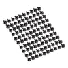 Hood Fender Bumper Rivet Retainers 100 pc M6 Car Body Bolts Fasteners