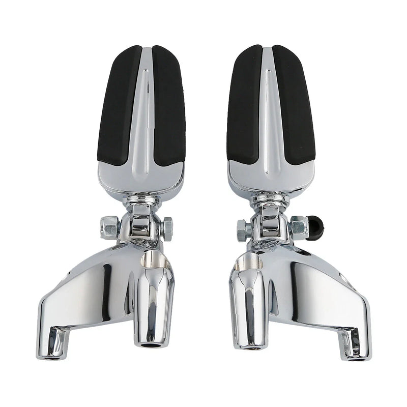 Harley Sportster 1200 883 Chrome Rear Passenger Foot Peg Mount (2004-2013)