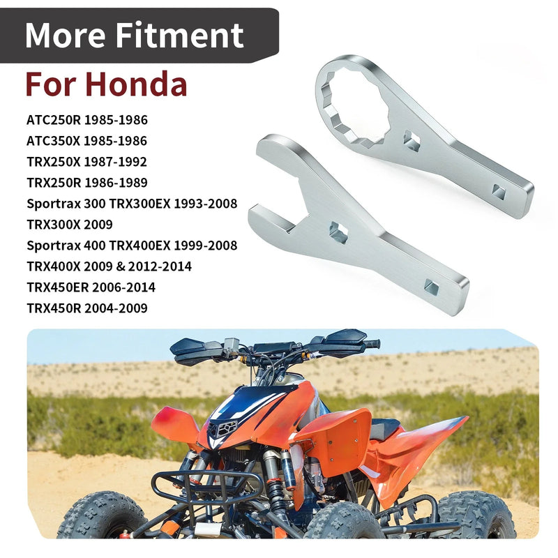 45mm & 56mm Axle Nut Wrench Tools Honda ATC250R/ATC350X/TRX250X/TRX250R (1981-1996)