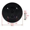 APRILIA RSV1000 04-08, Tuono V4R 11-17, RSV4 R Black Fuel Gas Tank Cap Cover
