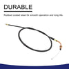 Honda CG125 1 Rubber Coated Motorcycle Throttle Cable Wire Oil Line