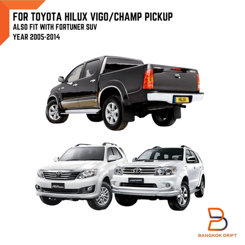 Toyota Hilux MK6 MK7 SR5 Rubber Mud Flap Splash Guards (2005-2014)