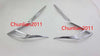 Honda Civic 10th Gen 4dr Sedan Rear Tail Light Lamp Cover Trim (2016-2017)