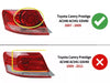 Toyota Camry Aurion GSV40 3.5L Rear Left Tail Light (2007-2009)