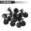 Honda 15 Pcs Fender Liner Bumper Cover Clips