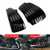 Harley Softail Street Bob Low Rider ABS Battery Side Cover Black Ribbed (2018-2023)