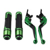 Thruxton / Street Cup Extendable Brake Clutch Lever Handlebar Grip Set
