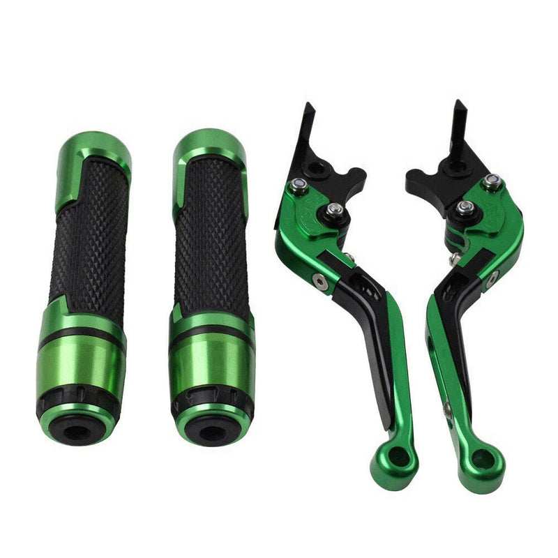 Thruxton / Street Cup Extendable Brake Clutch Lever Handlebar Grip Set
