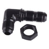 Car Aluminum 90 Degree 6AN Flare Bulkhead Adapter Fitting
