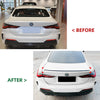 BMW 4 Series G22 (2020-2024) Carbon Style Rear Boot Spoiler Lip