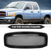 Dodge Ram 3500 (2006 - 2009) Gloss Black Front Grille Assembly