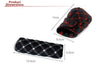 Manual Cars 2 x Gear Shift And Handbrake Cover Set Red Wine Cloth