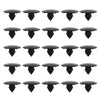 Toyota Hood Insulation 25 x Fixed Clip Black Fastener