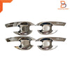 Isuzu D-Max Ute Chrome 4 Door Handle Cover Insert Bowl Trim (2012-2019)