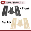 Ford Mach-E (2021-2023) Carbon Fiber Black 6 Pcs Door Pillar Window Trim