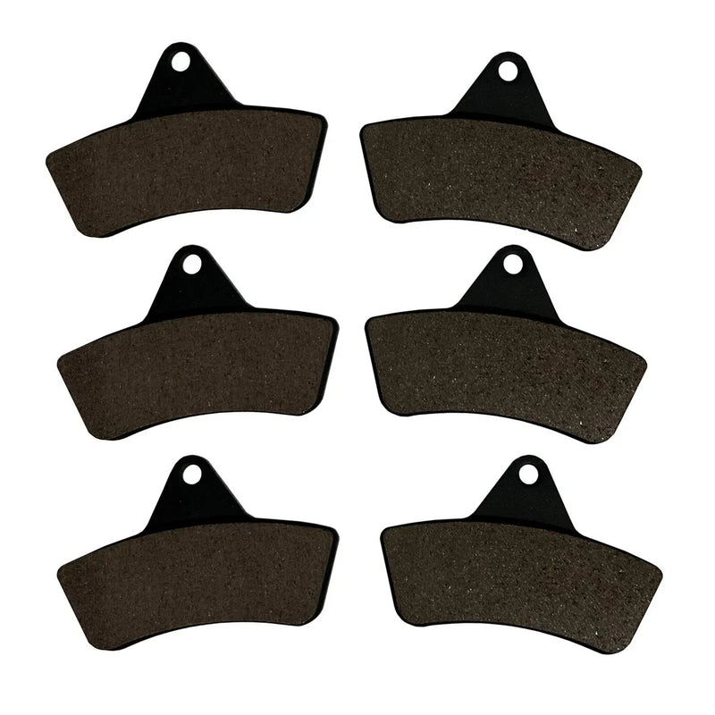 Arctic Cat 375 2x4/4x4 Auto Front & Rear Semi-Metallic Brake Pads (2002–2002)