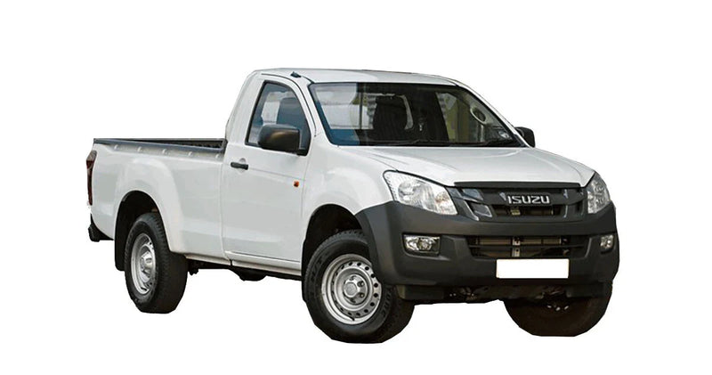 Isuzu Dmax Single Cab LH Side View Mirror Black Manual (2012-2019)