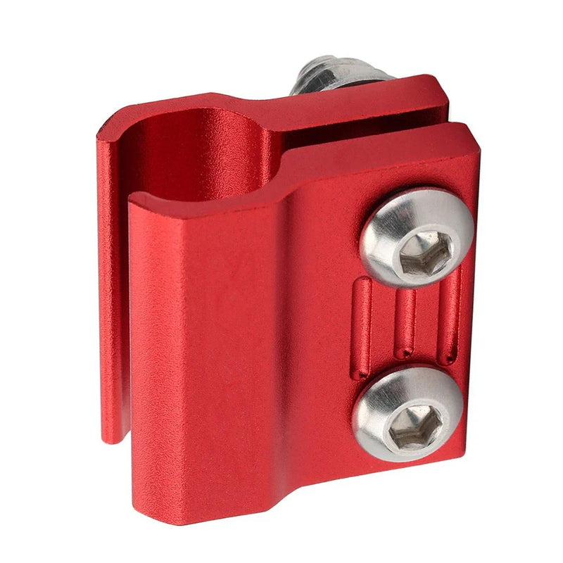 HONDA XR250R Red Motorcycle Front Brake Line Hose Clamp (1996-2004)