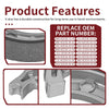 Yamaha Timberwolf 250 Brake Shoes 2 x (1992–1994)