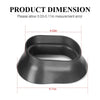 Suzuki GSXR 600 750 Ram Air Direct Rubber Intake Boots (2004–2005)