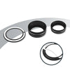 Honda Accord Sedan Sport 5 x AC Knob Ring Covers (2018-2023)