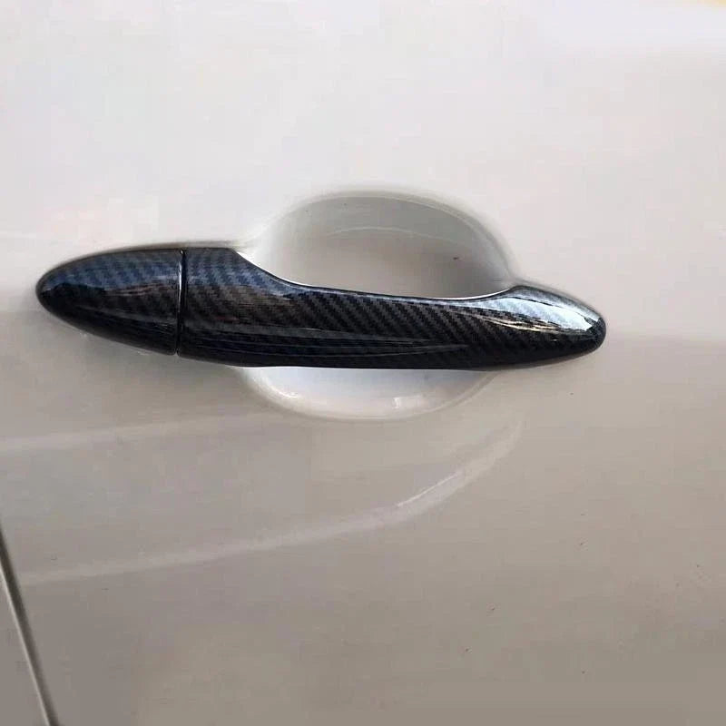 Kia Forte K3 Carbon Fiber Outer Door Handle Cover Trim (2013-2015)