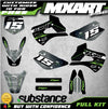 Kawasaki KX 85 (1998-2013) BOSS Style Stickers Custom Graphics Full Kit