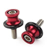 KAWASAKI ZX6R Red Swingarm Spools Slider Screws 10MM (1998-2011)