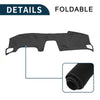 Honda Accord 2024 Sun Protector Pad Black Dashboard Cover Mat