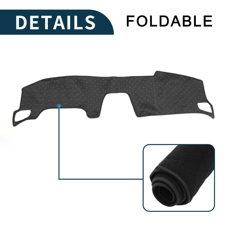 Honda Accord 2024 Sun Protector Pad Black Dashboard Cover Mat