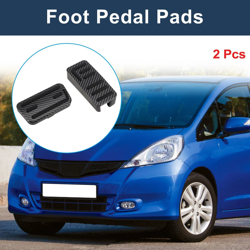 Honda Jazz (2021) Black 2 x Automatic Foot Accelerator Pedal Covers
