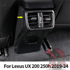 Lexus UX 200 250h Carbon Fiber Rear Air Outlet Anti-Kick Panel (2019–2024)
