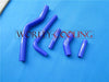Kawasaki KXF250 KX250F (2005) - Blue Silicone Radiator Hose