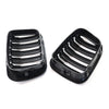 BMW 3 Series E46 4 Door Front Twin Bar Grille Trim (1999-2001)