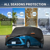 Toyota Roomy with Zipper Car Cover Waterproof Aluminum Film Cotton