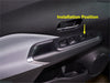 Nissan Kicks Steel Black Armrest Window Lift Panel Lid Cover Trim (2016-2020)