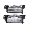 Mazda 3 2 x 12V License Plate Light Rear Bumper Lamp Housing Cover (2009–2013)