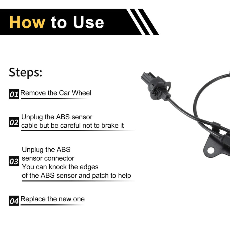 Honda CR-V (2012-2016) Front Left ABS Wheel Speed Sensor
