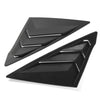 Honda Civic Sedan Matte Black Side Window Louvers (2022-2023)